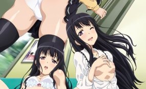 Хентай Imouto to Sono Yuujin ga Ero Sugite Ore no Kokan ga Yabai